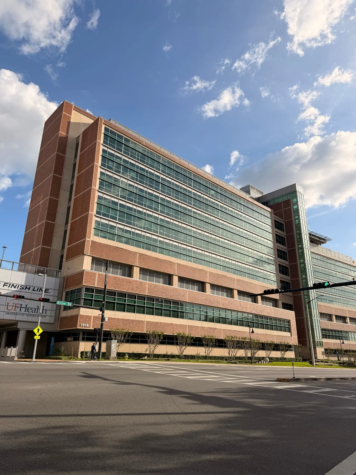 Hospital building in the Texas Medical Center